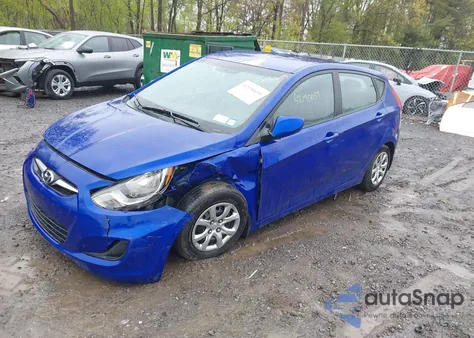 2012 Hyundai Accent Gs from USA, damaged, VIN KMHCT5AE3CU058530